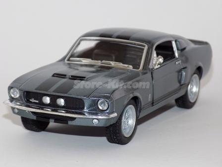 Shelby GT-500 1967 cinza-riscas pretas