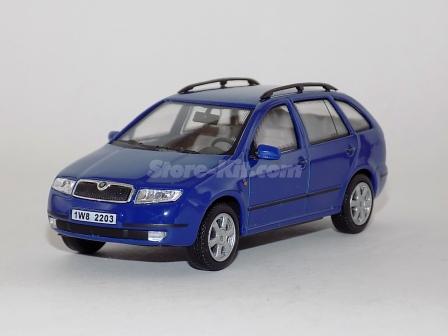 Skoda Fabia 2006 azul