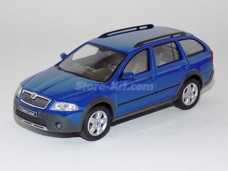 Skoda Octavia Combi Scout  2005 azul