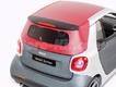 Smart For Two cinza/vermelho capota 