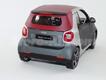 Smart For Two cinza/vermelho capota 