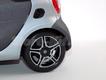 Smart For Two cinza/vermelho capota 