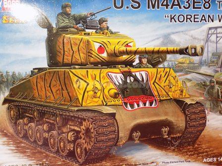 Tanque M-4 A3 E8 Korea War