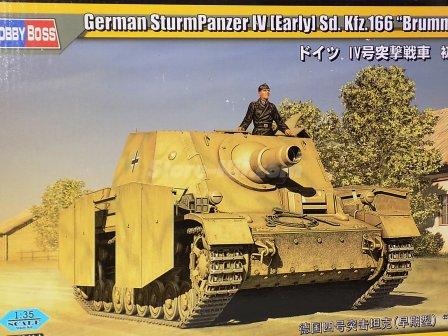 Tanque Sturmpanzer IV SdKfz 166 Brummbar