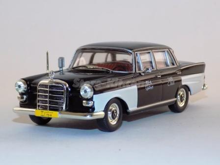 Táxi Mercedes-Benz 200D Cairo 1964