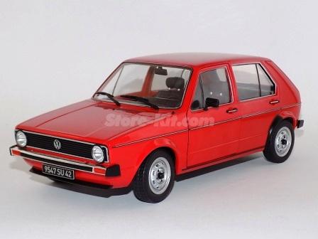 Volkswagen Golf L MK-I  1983 vermelho