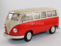 Volkswagen Microbus T-1  de 1963 vermelha