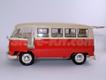 Volkswagen T-1 bus de 1963 vermelha/creme