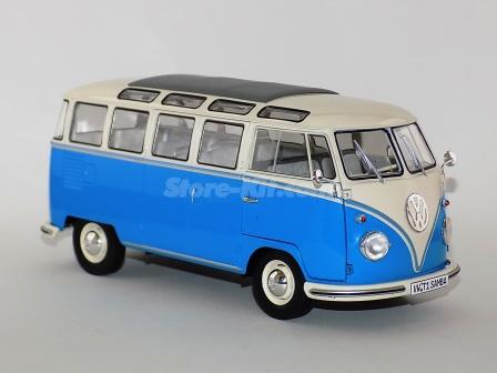 Volkswagen T-1 Samba  1962 azul/branca