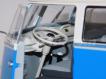 Volkswagen T-1 Samba bus 1962 azul/branca