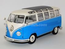 Volkswagen T-1 Samba bus 1962 azul/branca