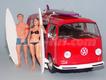 Volkswagen T-2 Surf + figuras surfistas